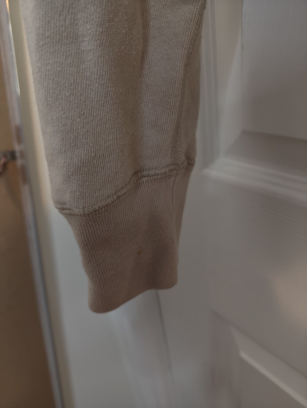 Relaxed Crewneck Sweatshirt - Cream - Picture 3 of 12